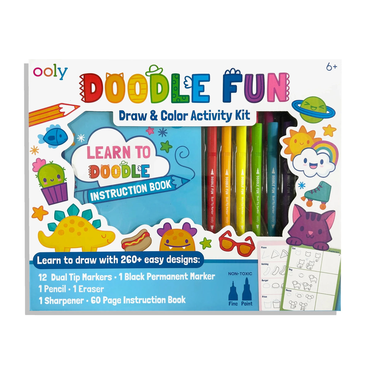 Doodle Fun Draw and Color Activity Kit