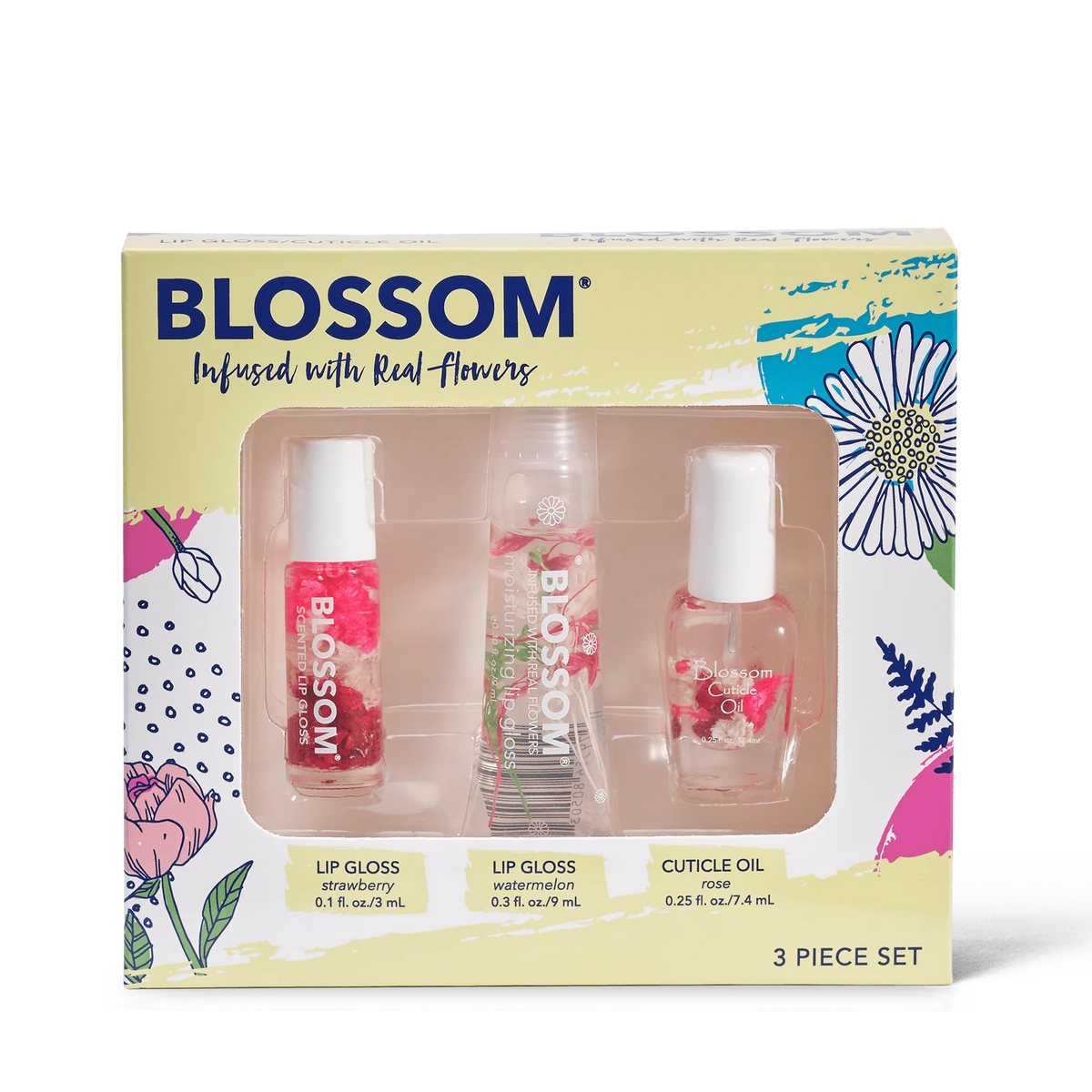 BLOSSOM 3-PIECE ASSORTED GIFT  SET