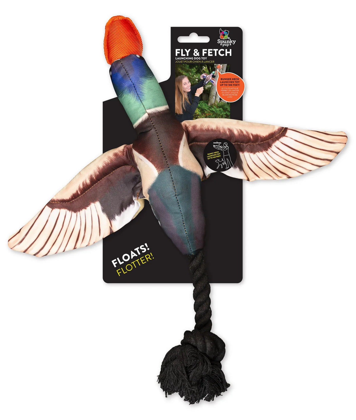 Fly and Fetch Launching Toy | Duck