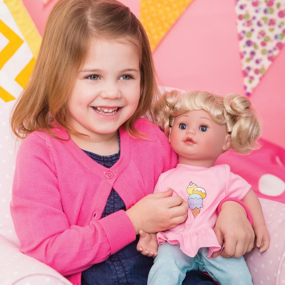 Adora Cuddle & Coo Interactive Talking Doll Baby Sweet Dreams 3-Piece Set