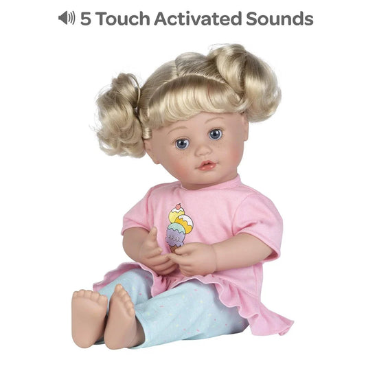 Adora Cuddle & Coo Interactive Talking Doll Baby Sweet Dreams 3-Piece Set