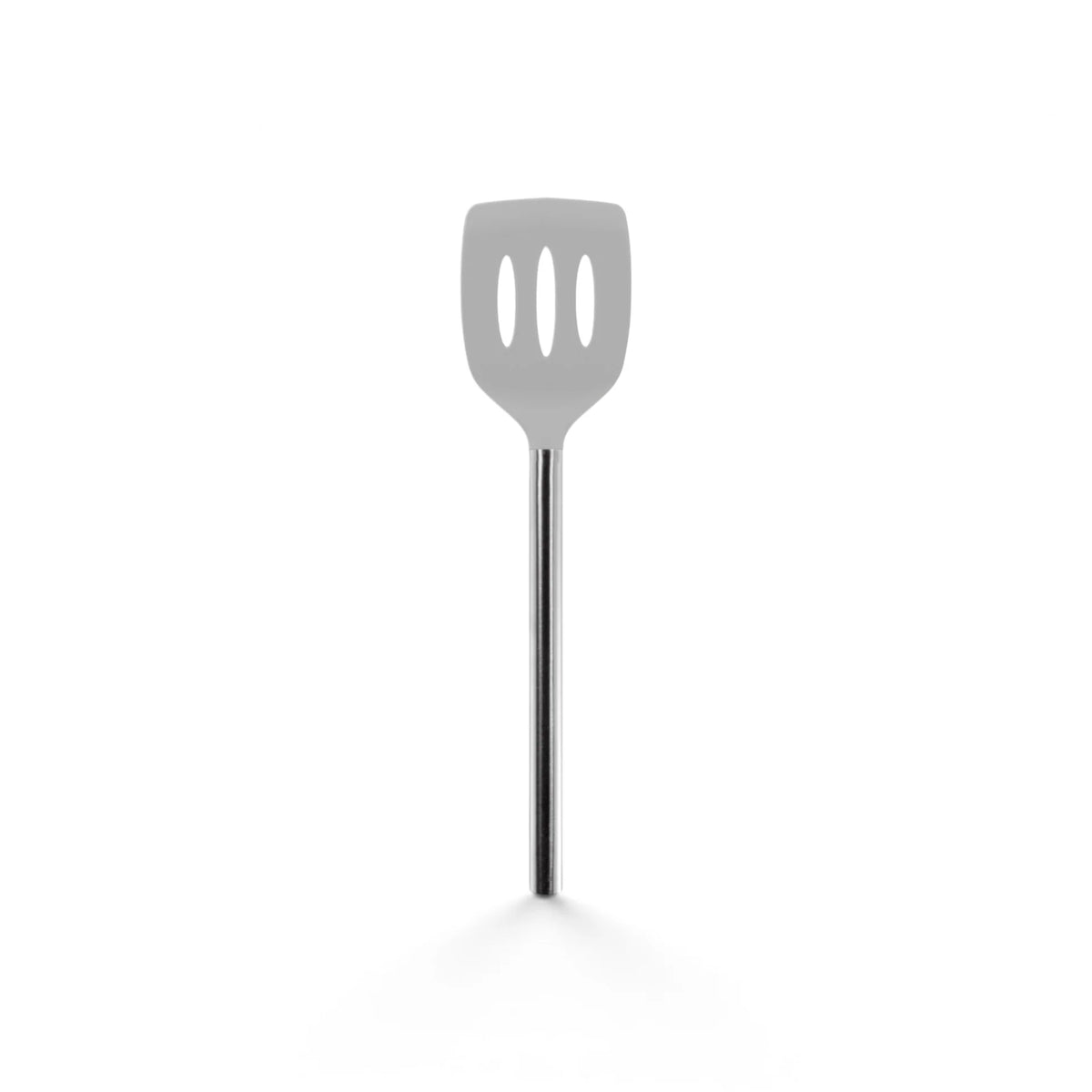 Silicone Slotted Turner | Oyster Gray