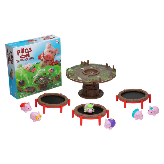 Pigs on Trampolines
