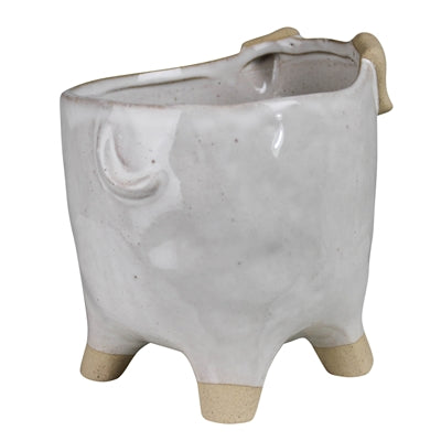 Ceramic Dog Cachepot