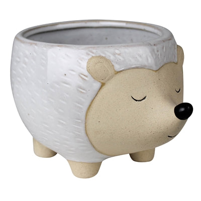 Ceramic Hedgehog Cachepot