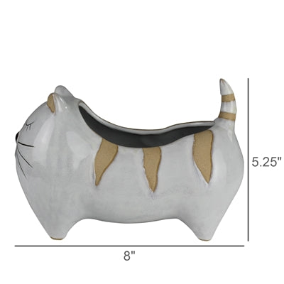 Cyd the Cat Vase-Ceramic
