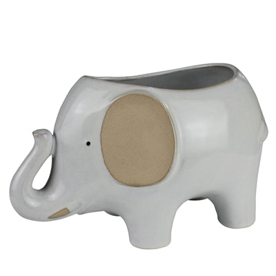 Ceramic Elephant Vase