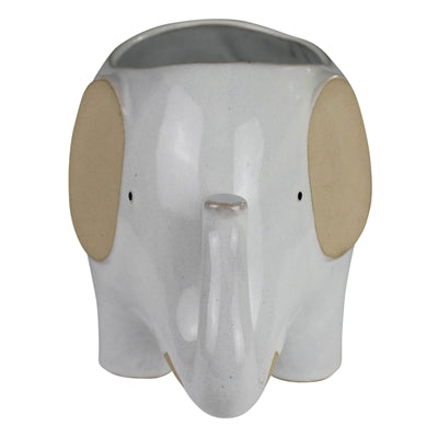 Ceramic Elephant Vase