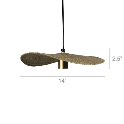 Campana Pendant-Jute