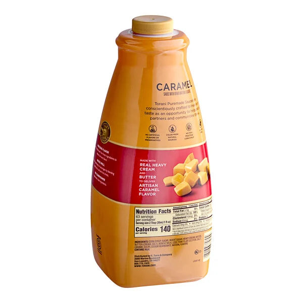 Torani | Puremade Sauce | Caramel 64oz