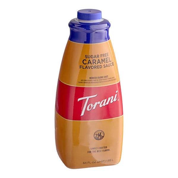 Torani | Puremade Sauce Sugar Free | Caramel 64oz