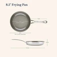 Anolon 8.5-Inch Clad Ceramic Frying Pan