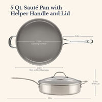 Anolon 5-Quart Saute Pan with Lid