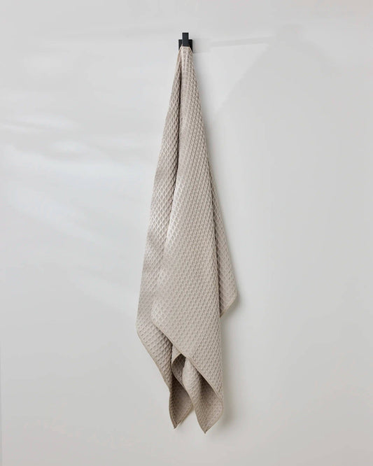 Taupe Waffle Bath Towel