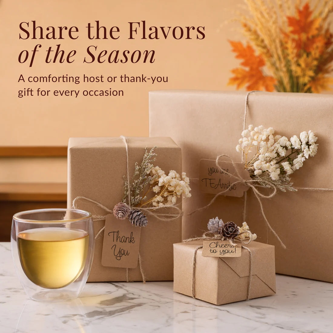 Harvest Stackable Tea Tin