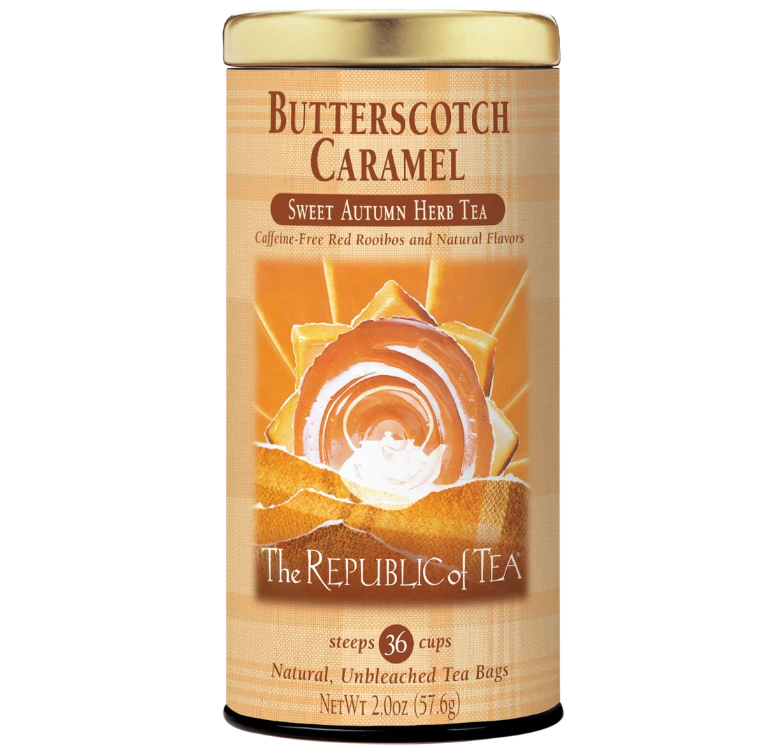 Butterscotch Caramel Herbal Tea Bags