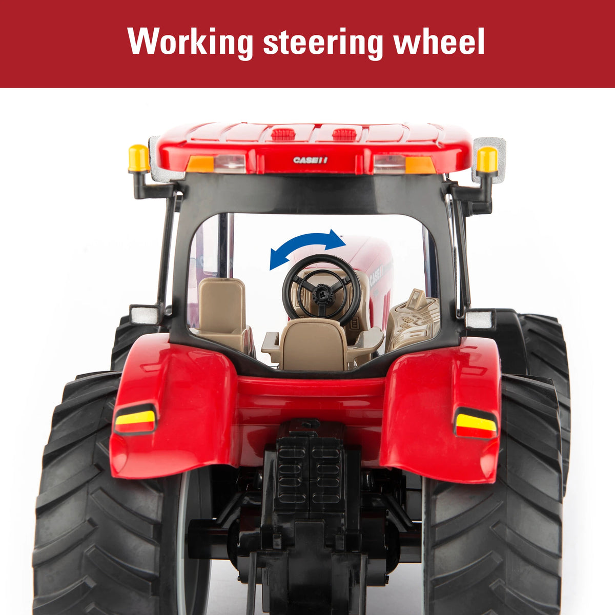 Big Farm Case IH 1:16 Scale Puma 195 Tractor with Spreader