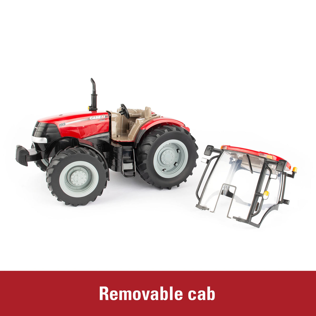Big Farm Case IH 1:16 Scale Puma 195 Tractor with Spreader