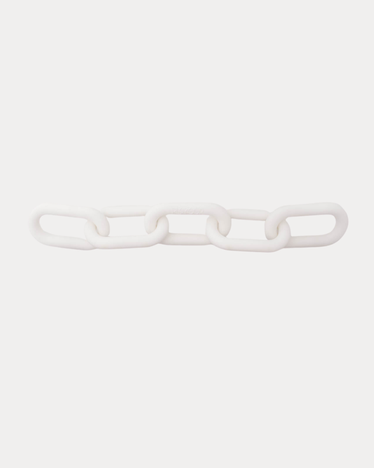 CHAIN LINK TEETHER: Warm White