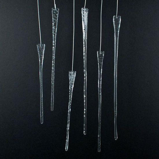 Glass Icicle 7"