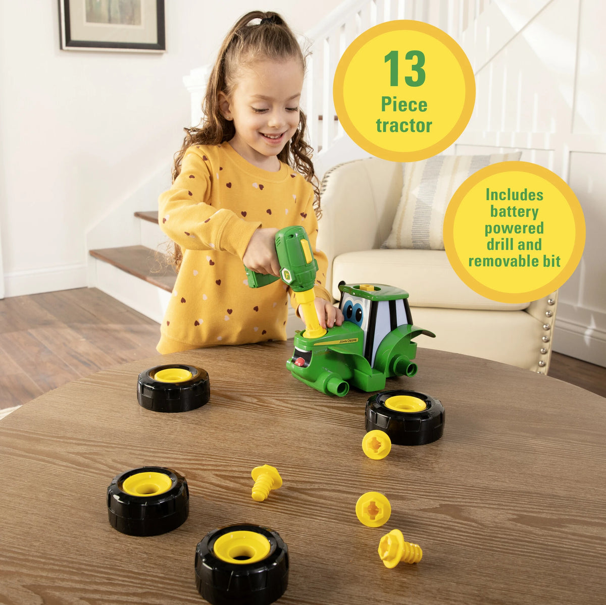 Build-A-Buddy™ John Deere Johnny Tractor