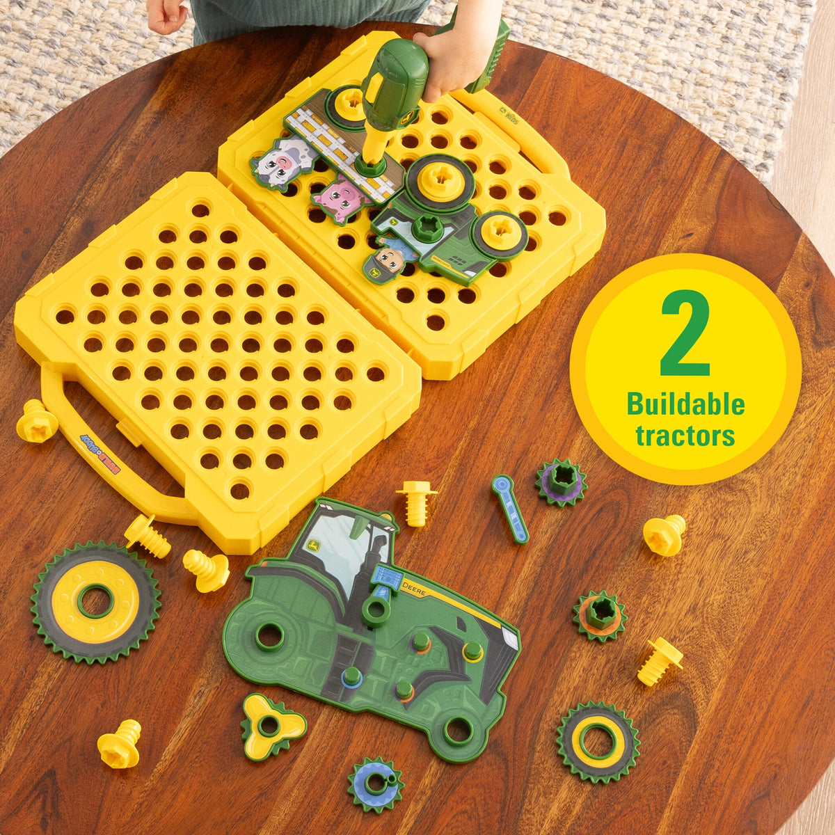 Build-A-Buddy™ John Deere Activity Board and Drill