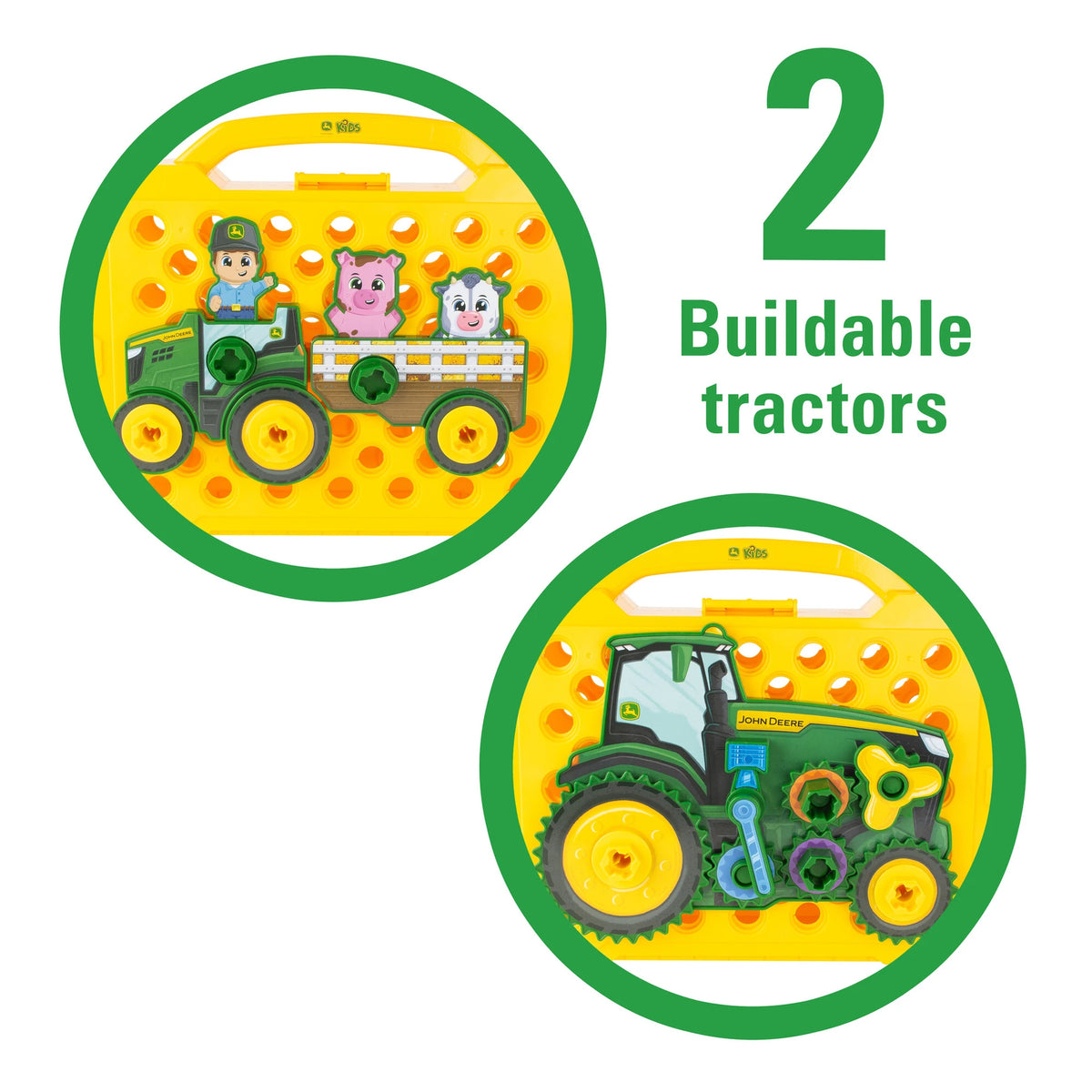 Build-A-Buddy™ John Deere Activity Board and Drill