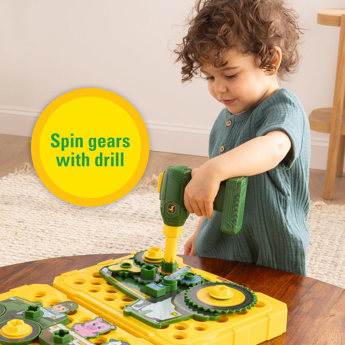 Build-A-Buddy™ John Deere Activity Board and Drill