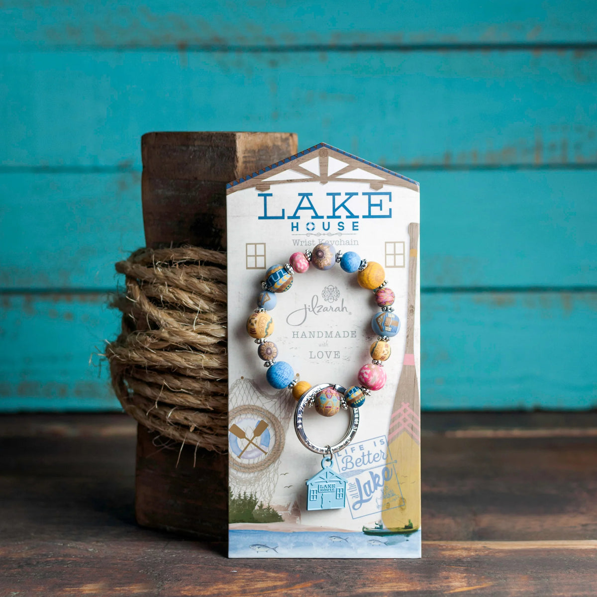 Lake House Places We Love Wrist Keychain Collection