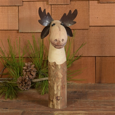 Wood & Metal Moose-SM