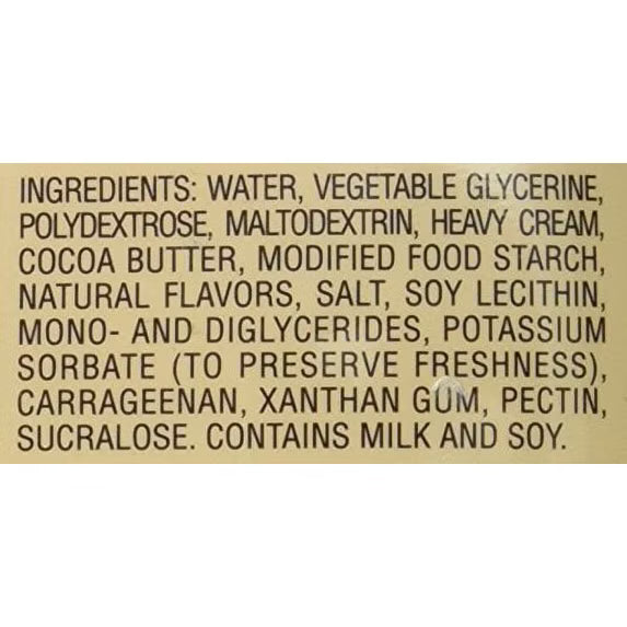 Torani | Puremade Sauce Sugar Free | White Chocolate 64oz