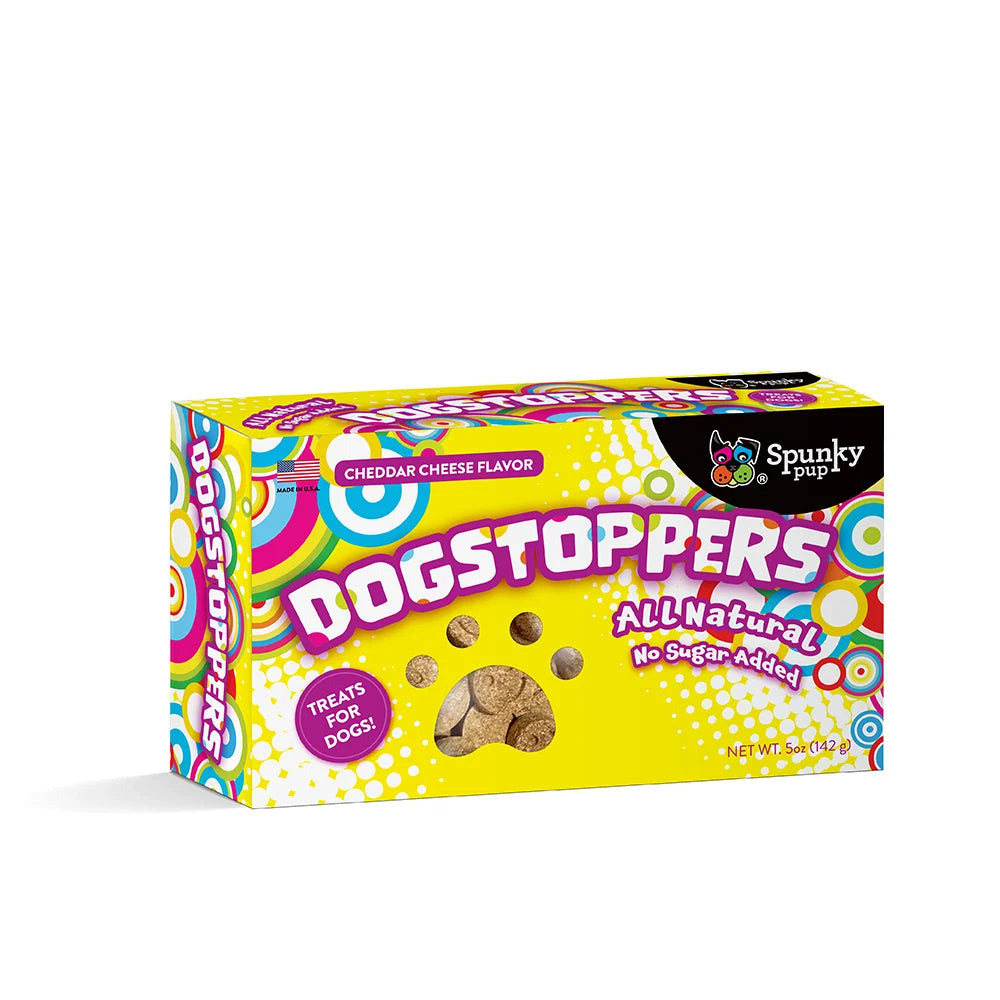 Dogstoppers Dog Treats | Crunchy Biscuits | Cheese