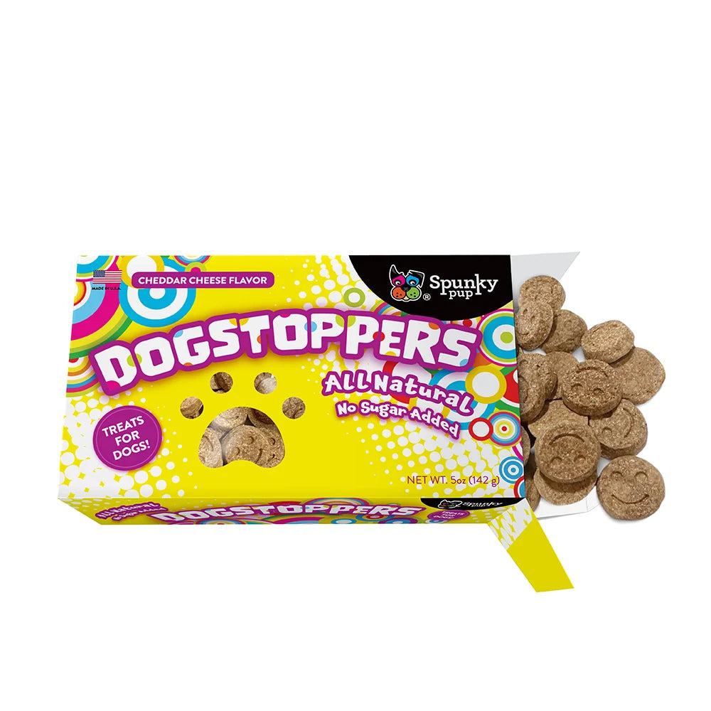 Dogstoppers Dog Treats | Crunchy Biscuits | Cheese