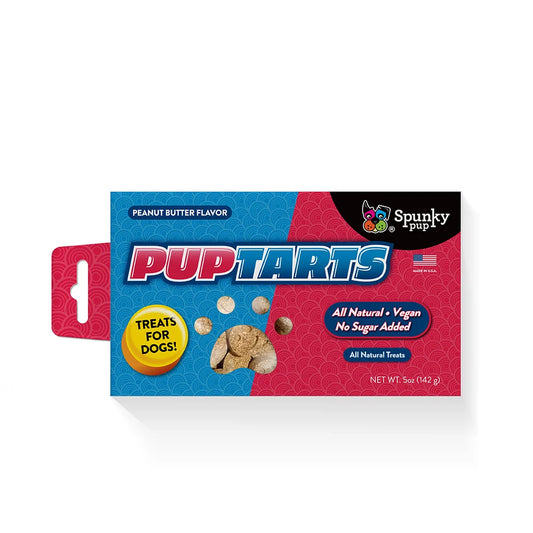 PupTarts Dog Treats | Crunchy Biscuits| Peanut Butter