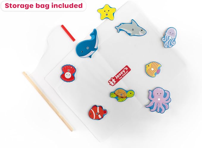 Wooden Magnetic Fishing Puzzle
