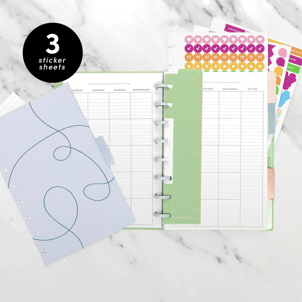 Paperage Medium Discbound Notebook