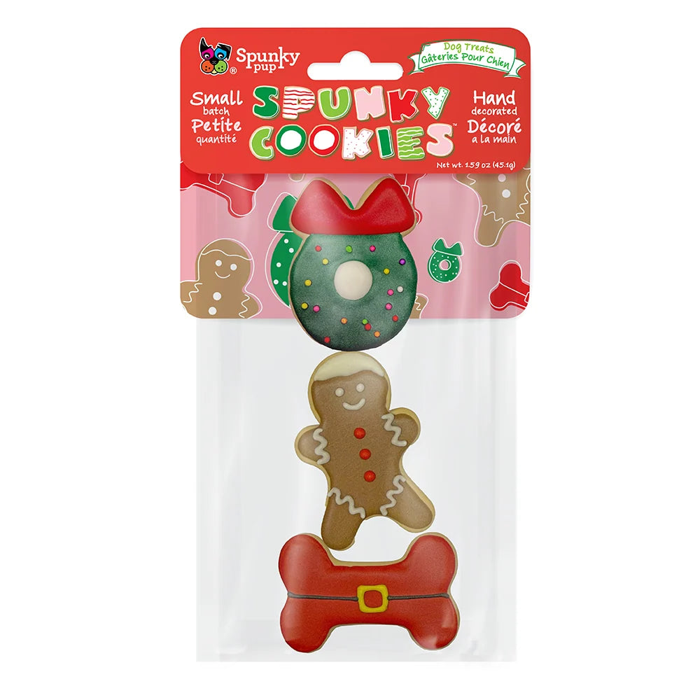 Frosted Cookie Holiday Dog Treat | 3 pack