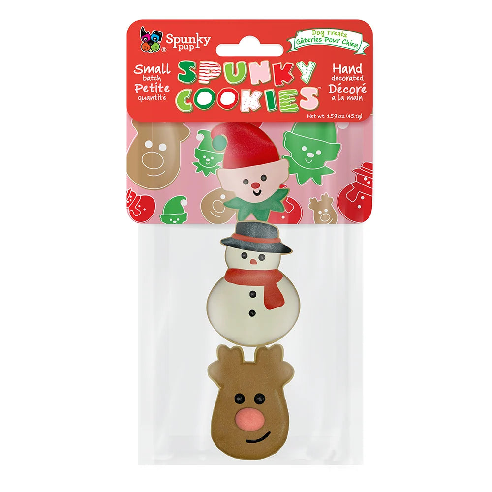 Frosted Cookie Holiday Dog Treat | 3 pack