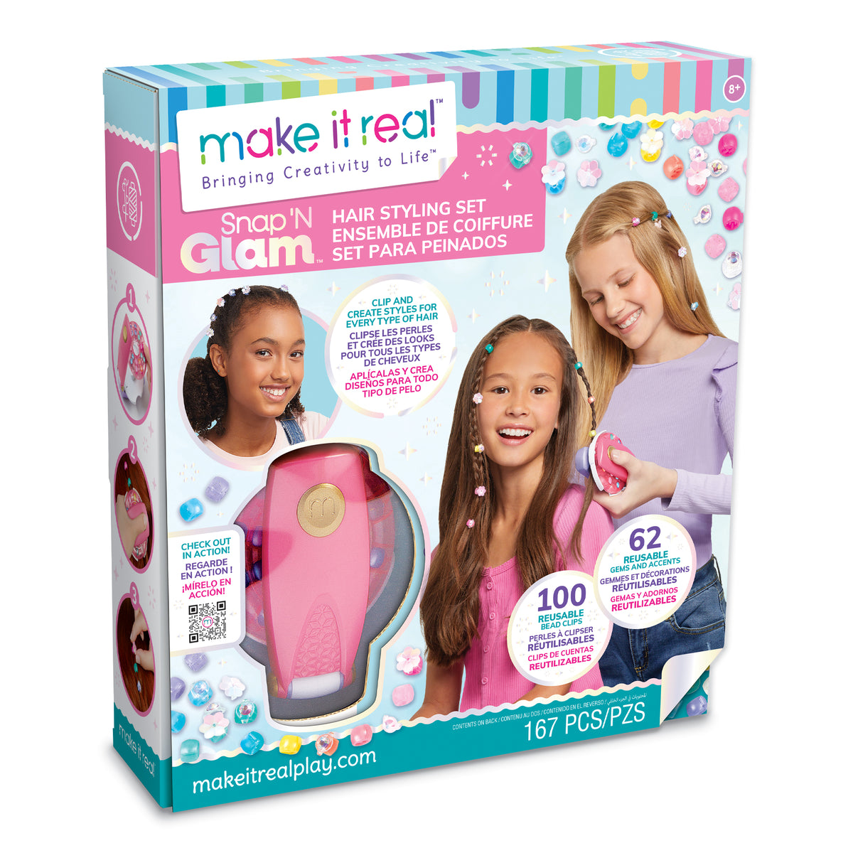 Snap n' Glam Hair Accessories Set