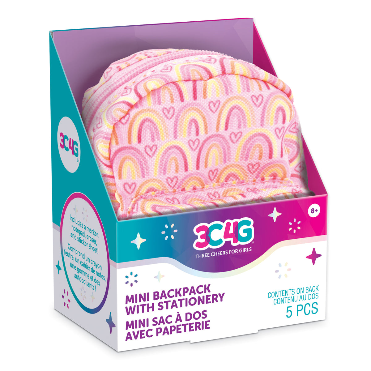 Mini Backpack with Stationery-Assorted