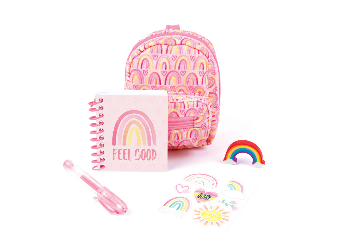 Mini Backpack with Stationery-Assorted