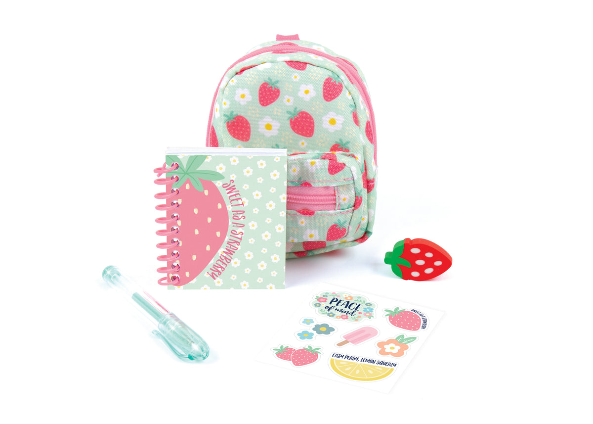 Mini Backpack with Stationery-Assorted