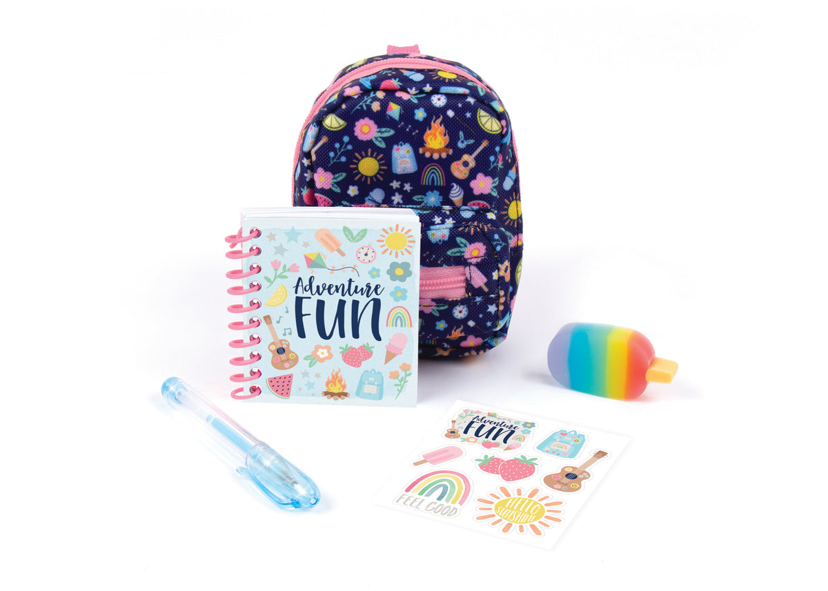 Mini Backpack with Stationery-Assorted