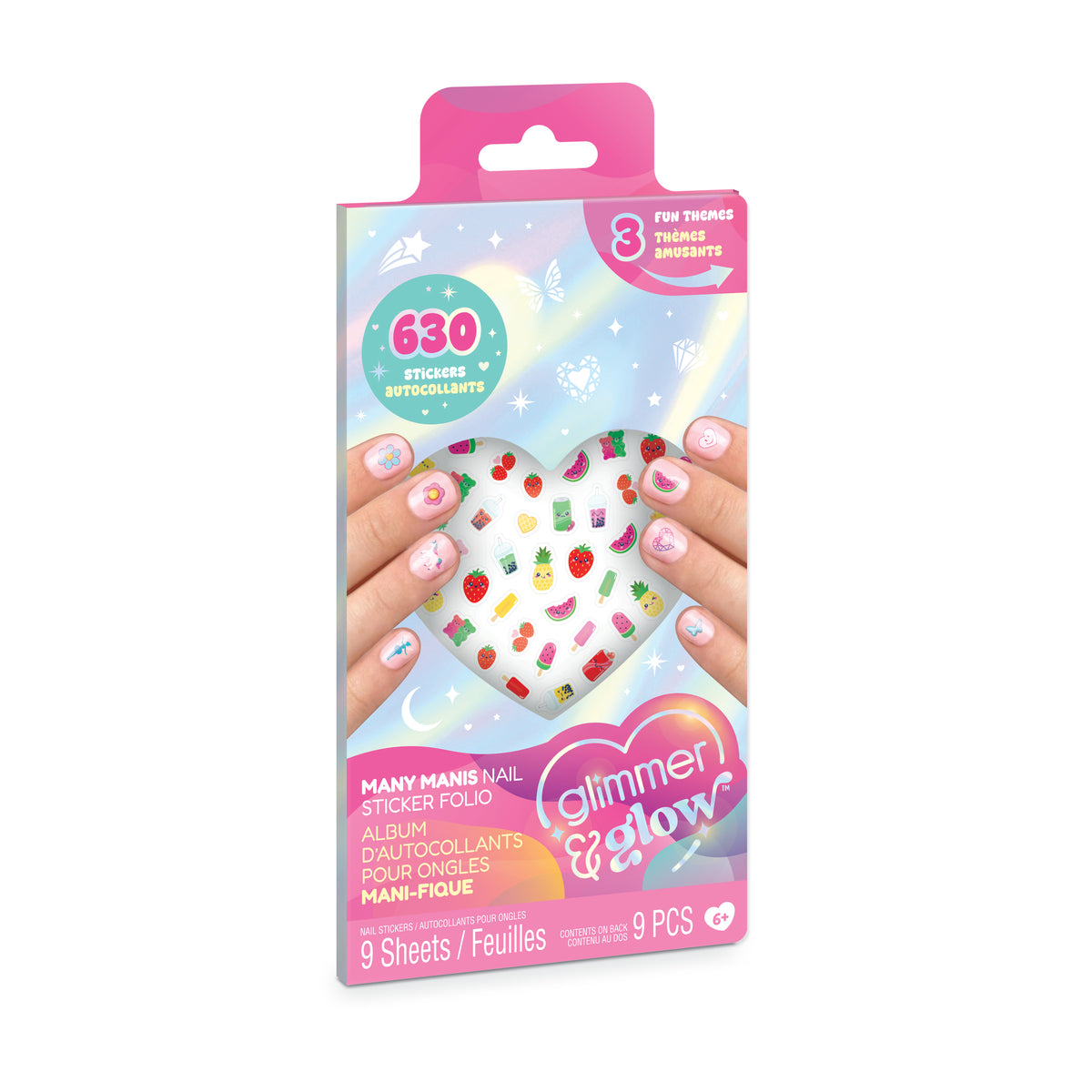 Many Manis Nail Sticker Folio