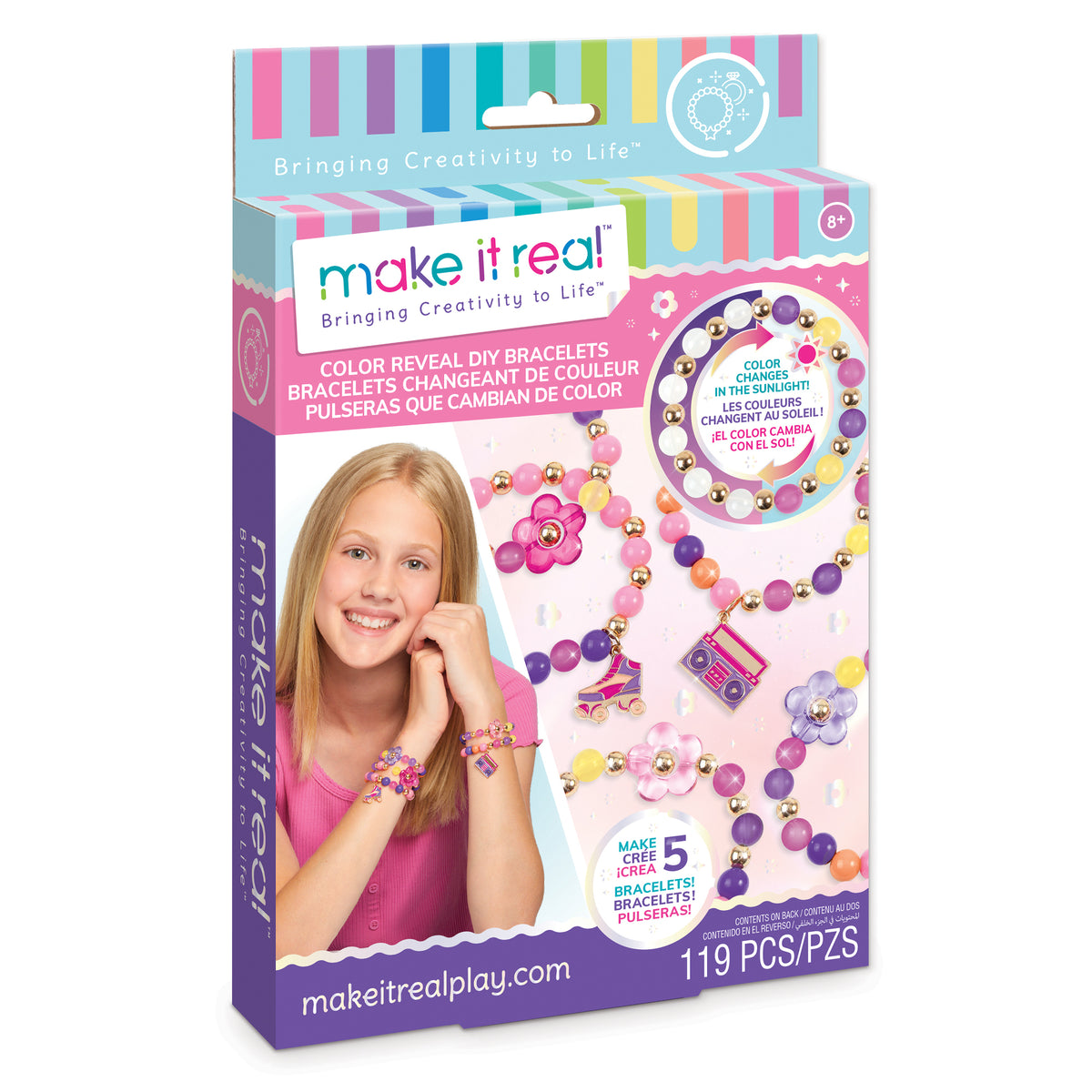 Color Reveal DIY Bracelets