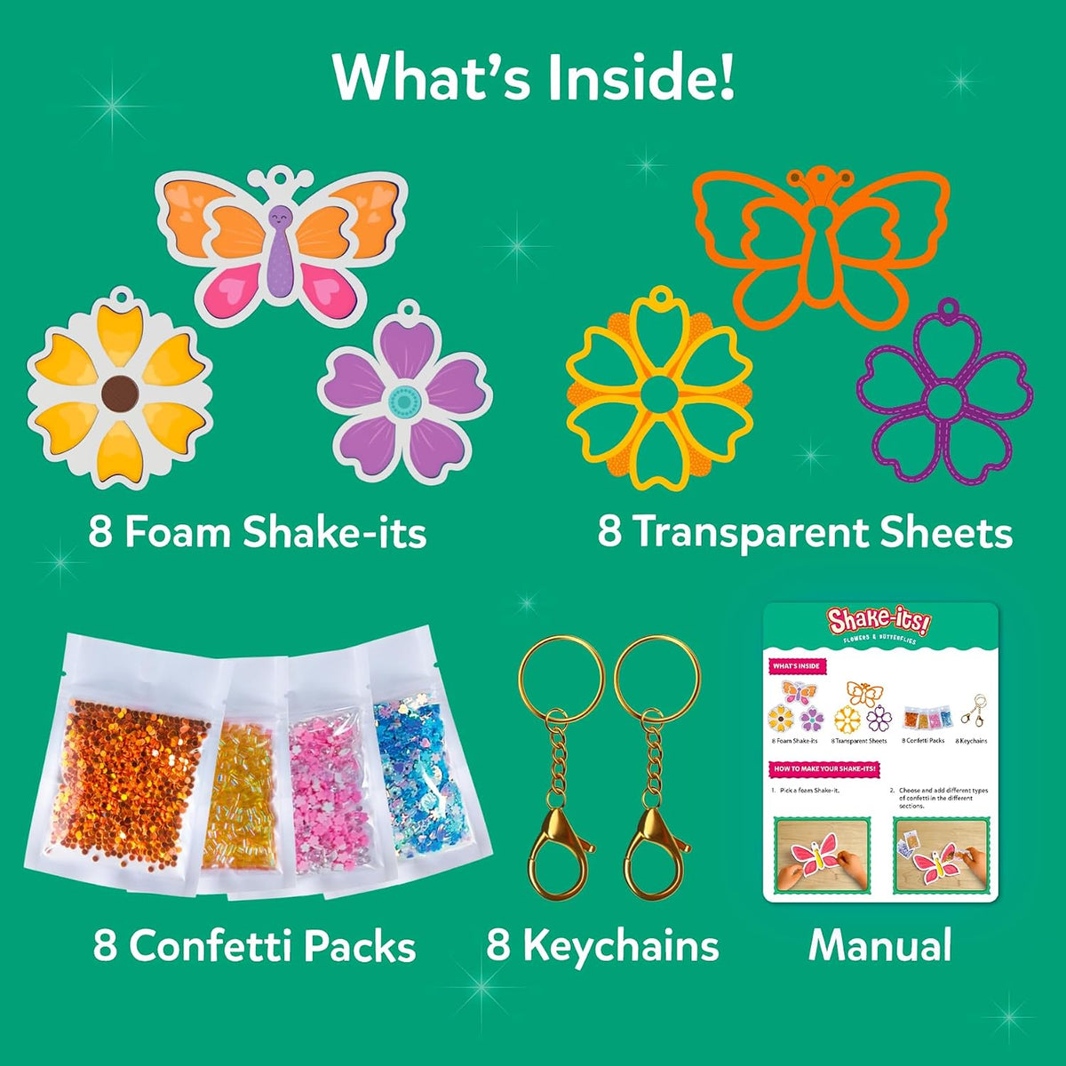 Shake It's! | Flowers & Butterflies