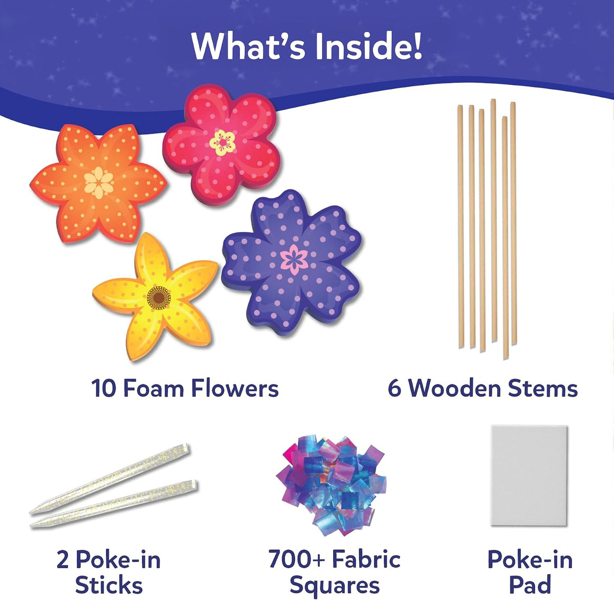 Poke-In Art | Flower Bouquet