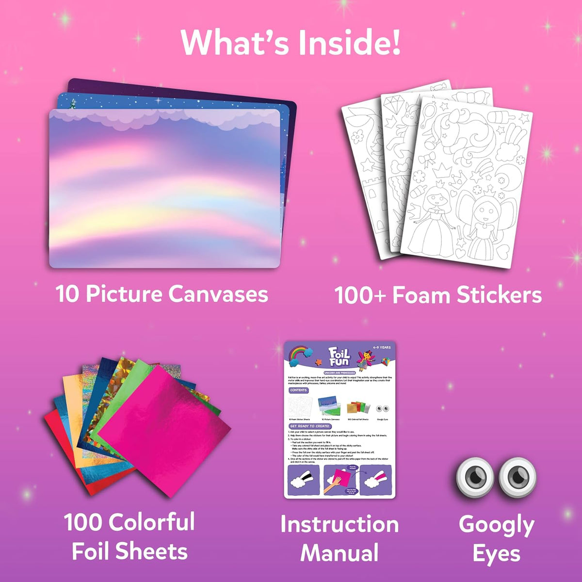 Foil Fun | Unicorn & Princess