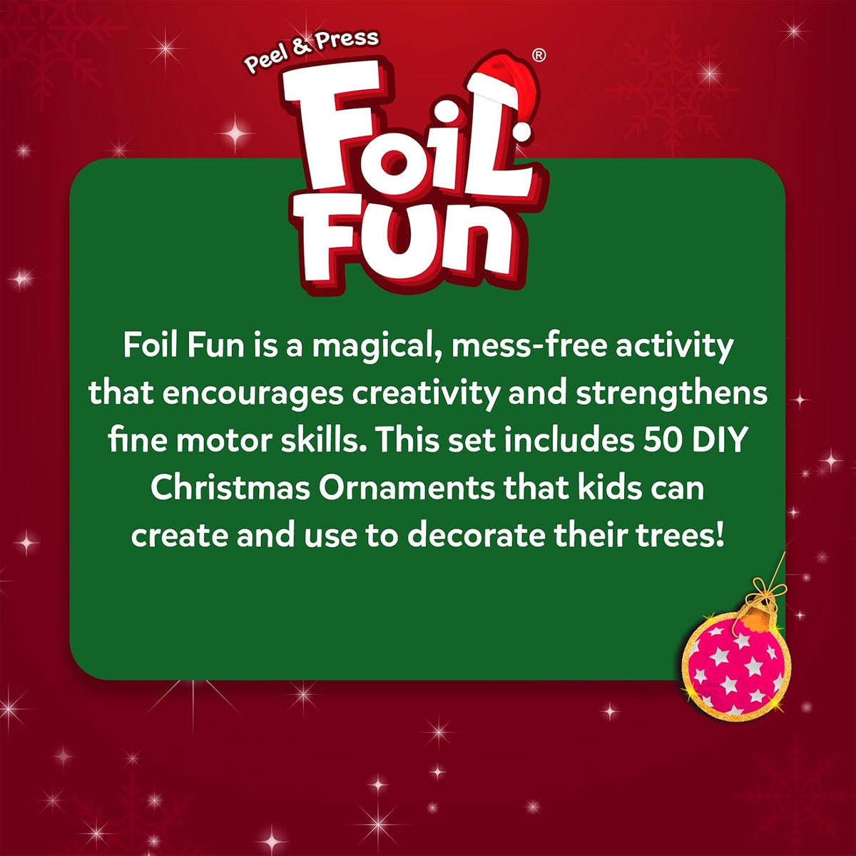 Foil Fun | Christmas Ornaments