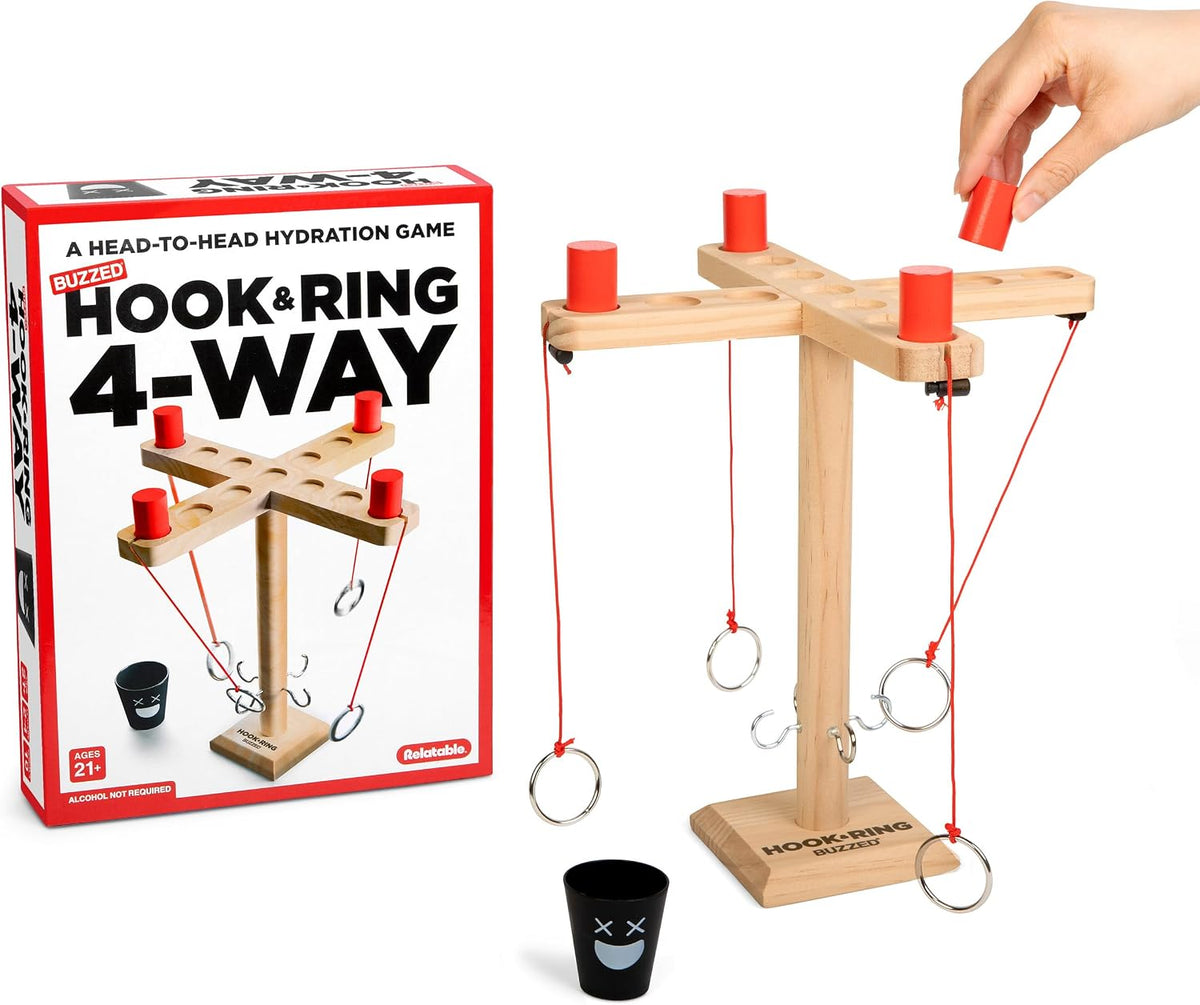 Buzzed 4-Way Hook & Ring